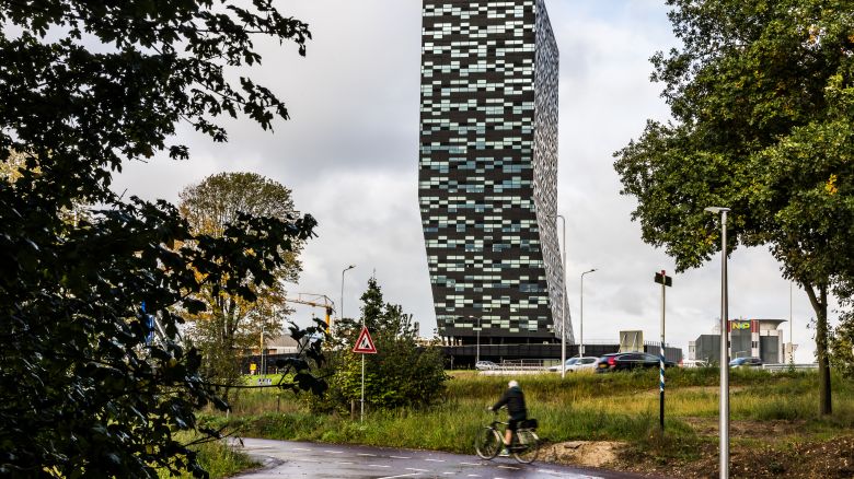 Nexperia's exterior in Nijmegen, Netherlands on October 13, 2025.