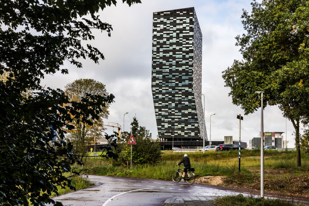 Nexperia's exterior in Nijmegen, Netherlands on October 13, 2025.