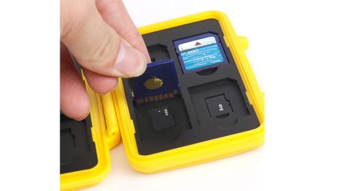 SKOLOO Weatherproof Micro SD Card Case