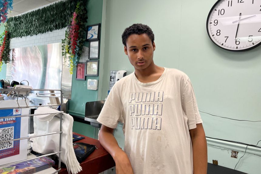 Stephen Harrison’s monthly SNAP benefit supports him along with his mom, dad, and brother. He said if his benefits are cut, he’d end up buying hot dogs.