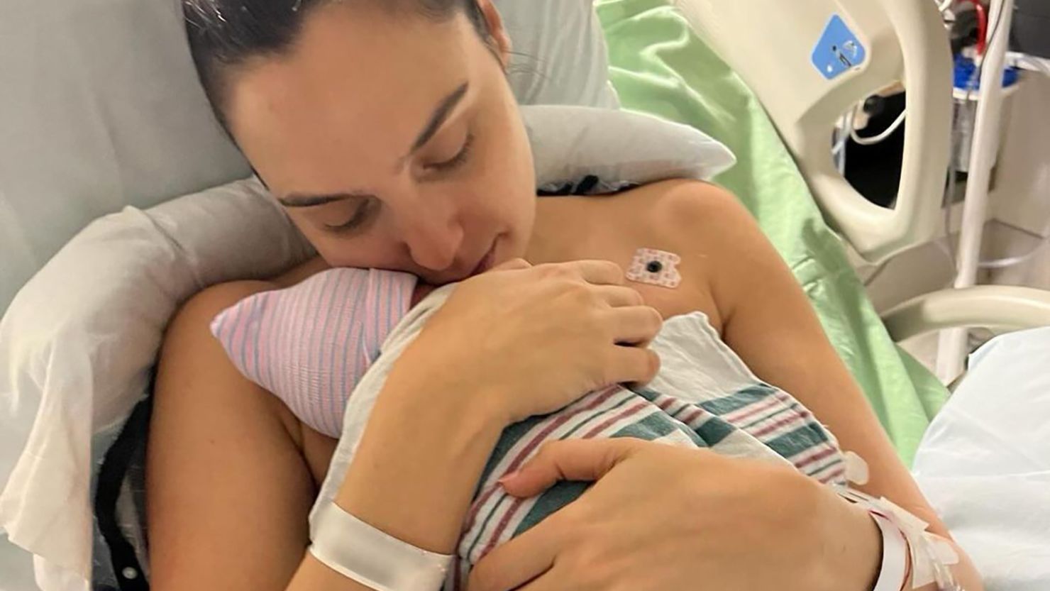 Gal Gadot shares a photo to Instagram announcing the birth of her fourth child.