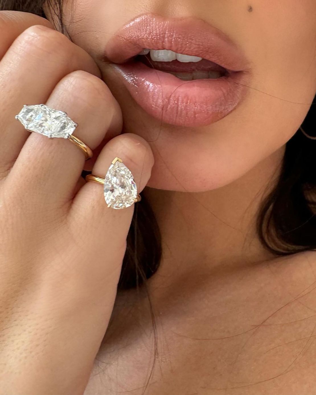 Ratajkowski told Vogue she was inspired by a story in The Paris Review in which the author writes of a grandmother's ring made of stones from her previous marriages.