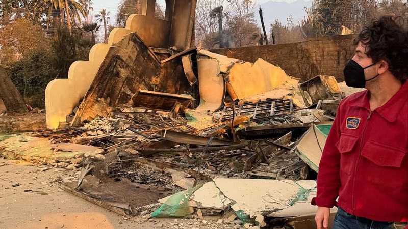 Mandy Moore documents visiting her Altadena home, mostly destroyed in Eaton Fire