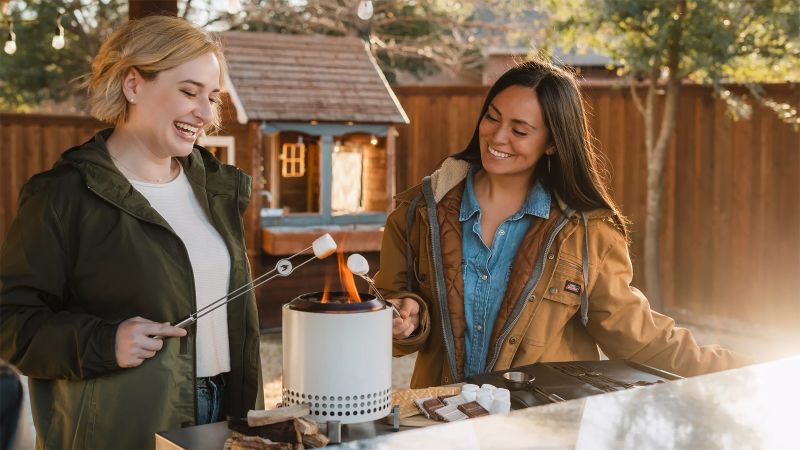 Solo Stoveâ€™s new Mesa XL fire pit is the perfect small-space companion | CNN Underscored