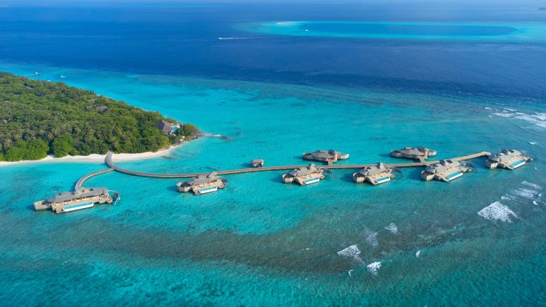 <strong>8. Soneva Fushi: </strong>This peaceful Maldives escape is located in the UNESCO-recognized Baa Atoll biosphere reserve.