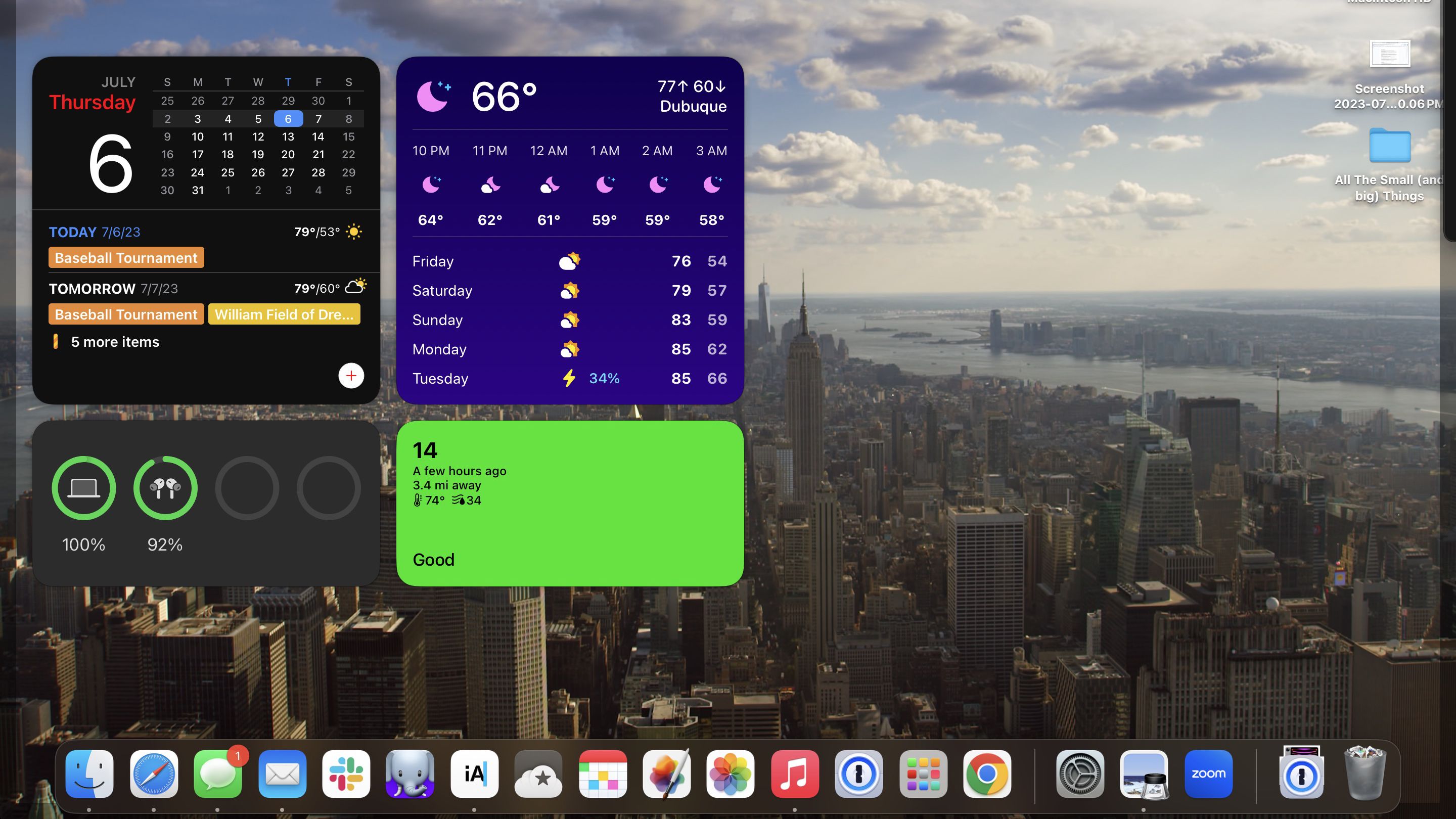 Widgets without an app active