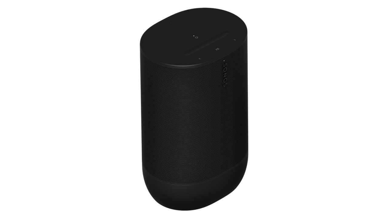 Sonos Move 2 Portable Smart Speaker with 24-Hour Battery Life, Bluetooth,  and Wi-Fi (Black) 