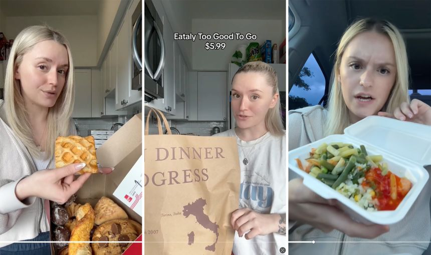 Sophia Kokolakis shares her Too Good To Go orders on TikTok.
