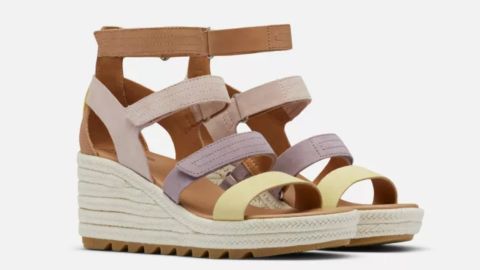 Sorel Women’s Cameron Multi Strap Wedge Sandal
