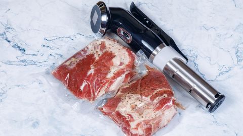 A vacuum sealer is a perfect partner for a sous vide cooker.
