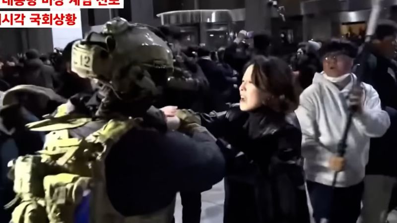 featured image thumbnail for post South Korean politician who grabbed soldiers gun says she was the last line in protecting parliament during martial law