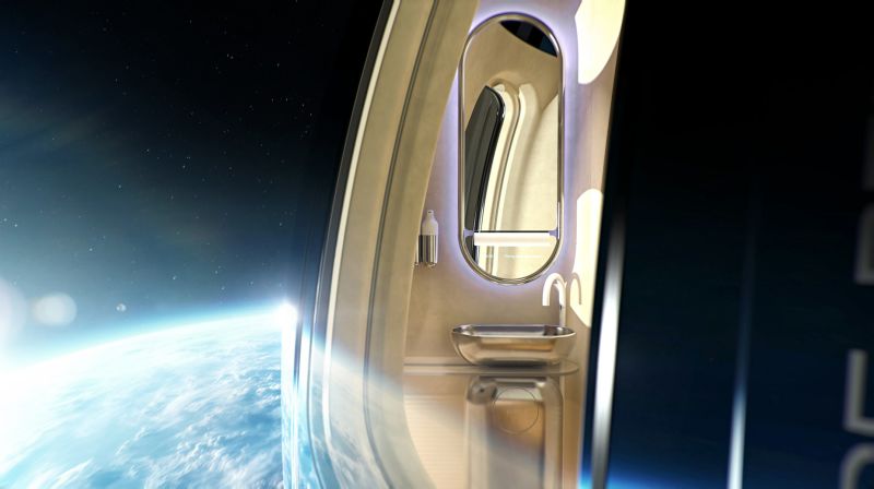 Design revealed for space toilet with a view CNN