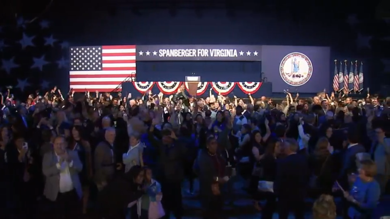 Democrat Spanberger wins Virginia Governor