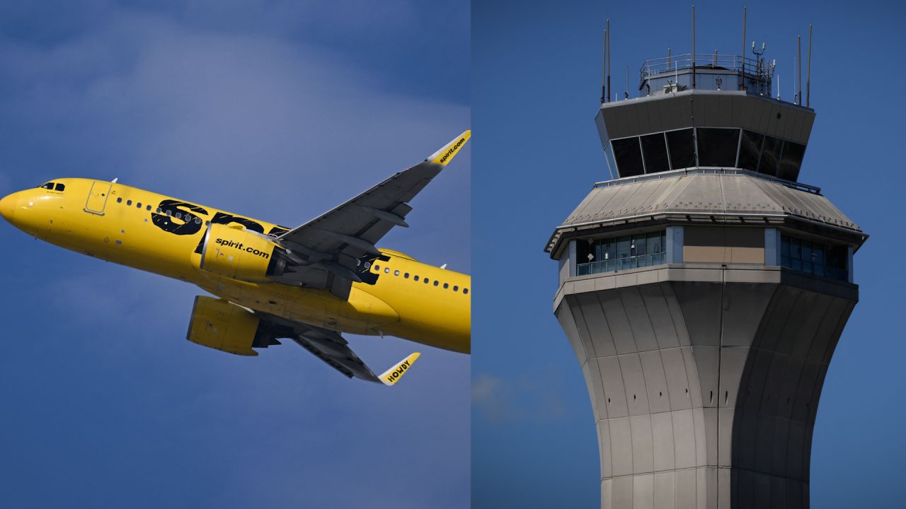 Controller scolds spirit airlines pilot to pay attention cnn business