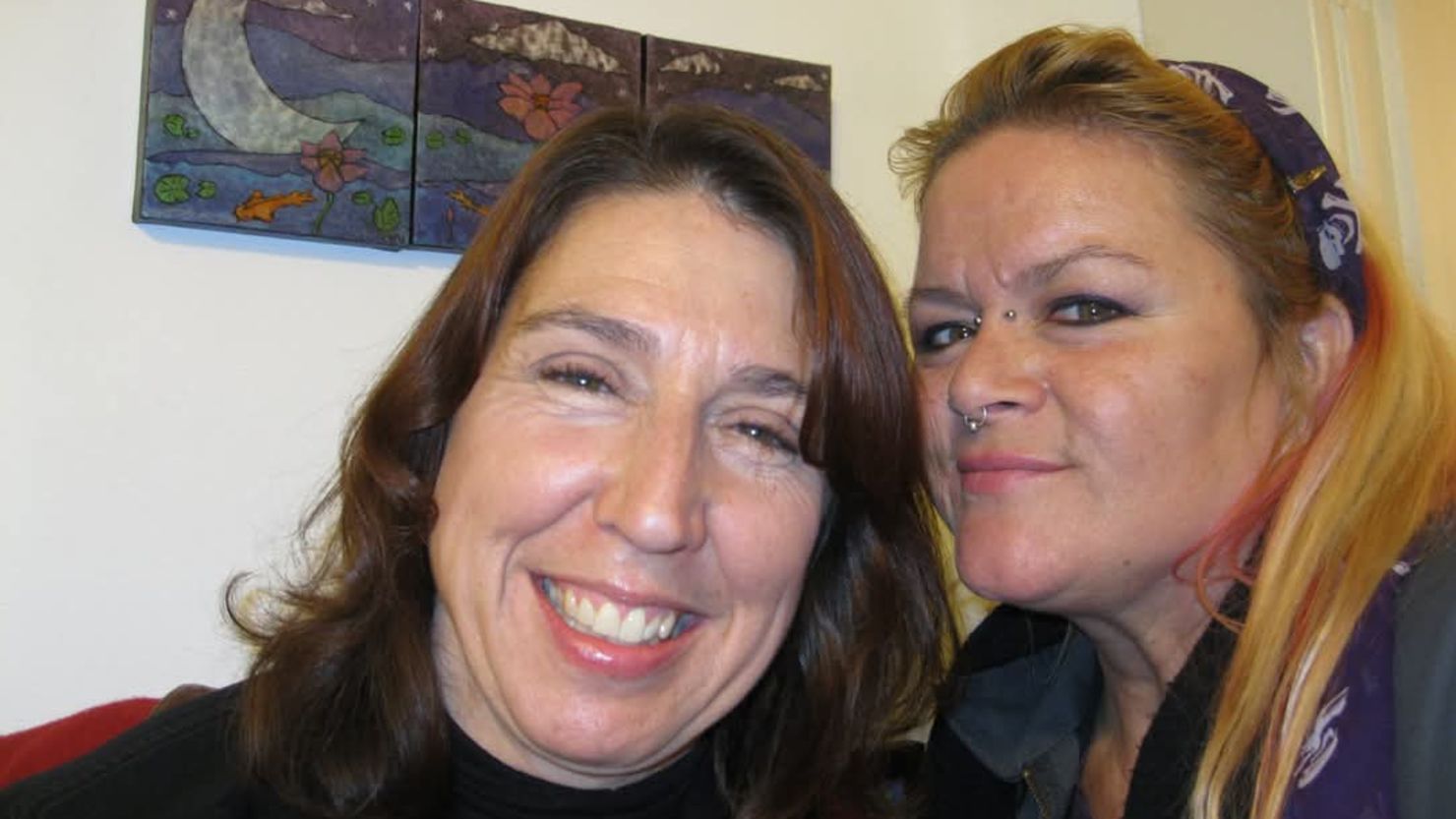 Leah Seneng, left, was "a really great artist," according to her friend Laura Splotch.