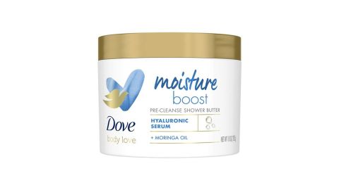 Dove Body Love Hyaluronic Serum + Moisture Boost Pre-Cleanse Shower Butter