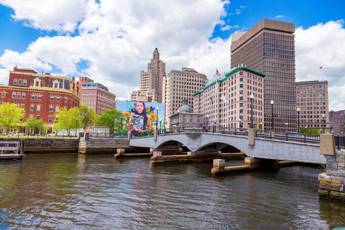 Providence's urban revival has created a beautiful downtown riverfront.