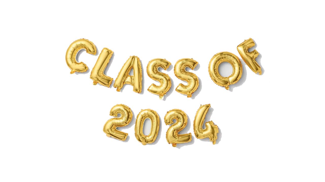 Spritz Graduation Foil Balloon “Class of 2024” cnnu.jpg