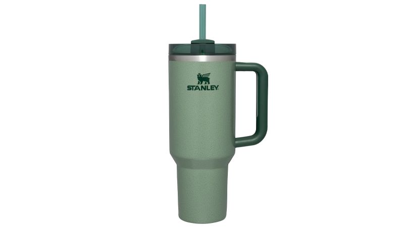 Stanley launched a Hammertone Green Quencher H2.0 FlowState