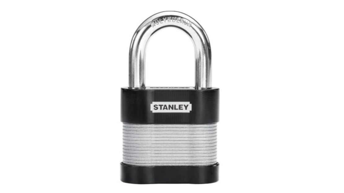 Stanley Hardware Laminated Steel Padlock