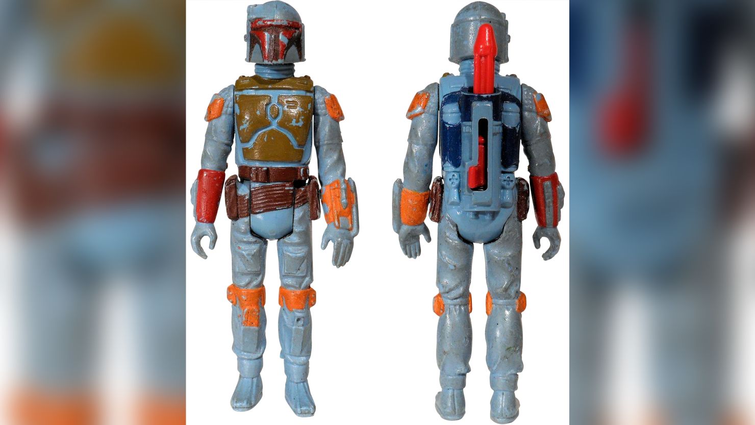 Star Wars Prototype Rocket-Firing Boba Fett L-Slot : Hand-Painted AFA 60 (Kenner, 1979). The Rocket Firing Boba Fett has been called the "Crown Jewel of Unproduced Toys"