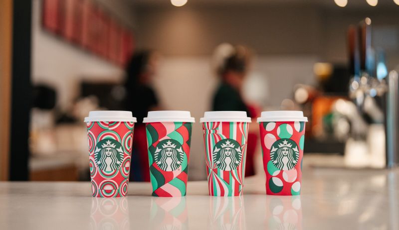 Starbucks deals cups