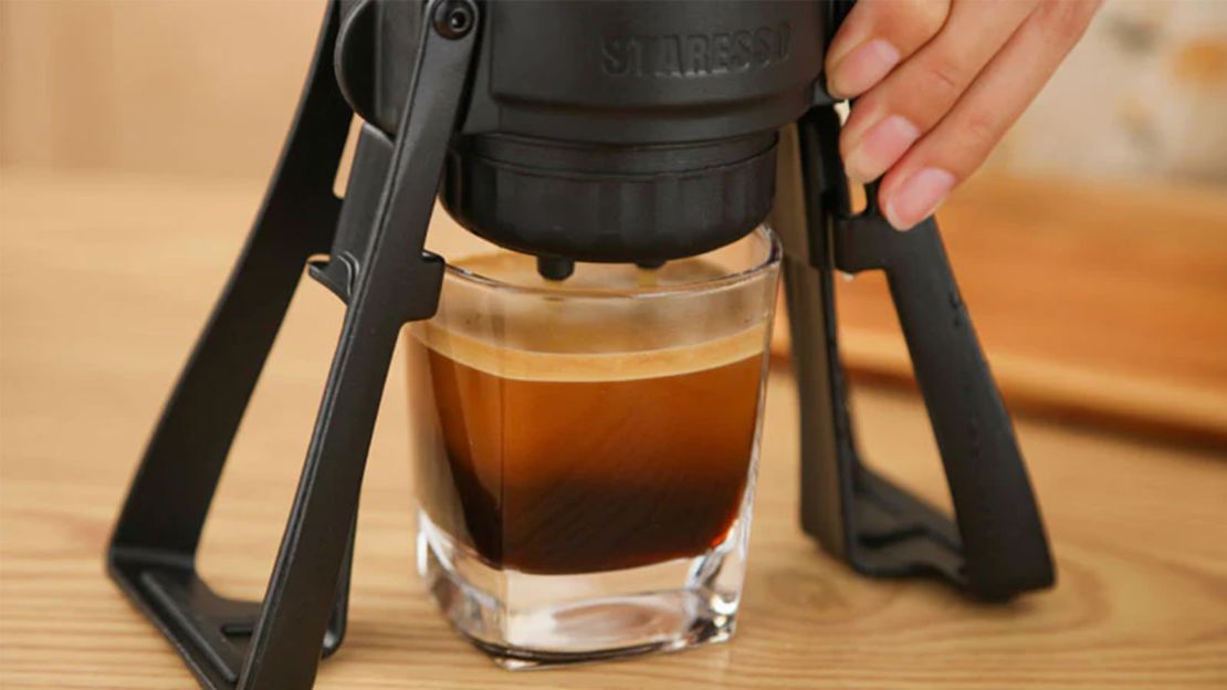 Espresso Coffee Machine Makers Portable Hand Pressure Camping Coffee  Machine NEW