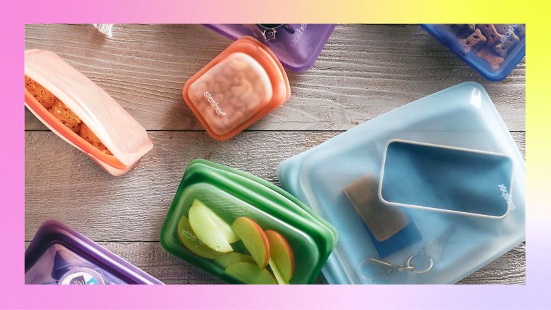 Stasher reusable silicone online sandwich bag