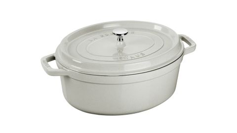 Staub 7-Quart Oval Enameled Cast Iron Cocotte