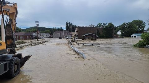 Steuben County, New York officials say they have had at least 40 water rescues thus far as flash flooding from remnants of Hurricane Debby ravage the area