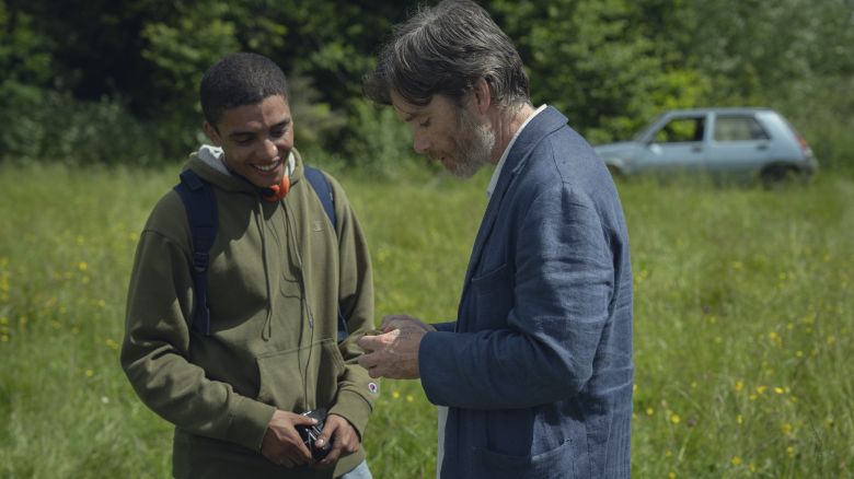 Stanton Wood. (L to R) Jay Lycurgo as Shy, Cillian Murphy as Steve in Stanton Wood. Cr. Robert Viglasky/Neflix © 2025