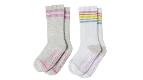 Sticky Be Socks 2 Pack Grip Crew Sock