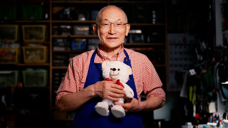 Meet the Japanese ‘doctor’ who fixes toys for the elderly