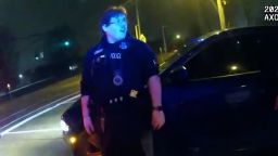 <strong><em>In this screengrab taken from police body camera footage released on Tuesday, former officer Preston Hemphill, left, tells other officers that Tyre Nichols was initially pulled over for "speeding."</em></strong>