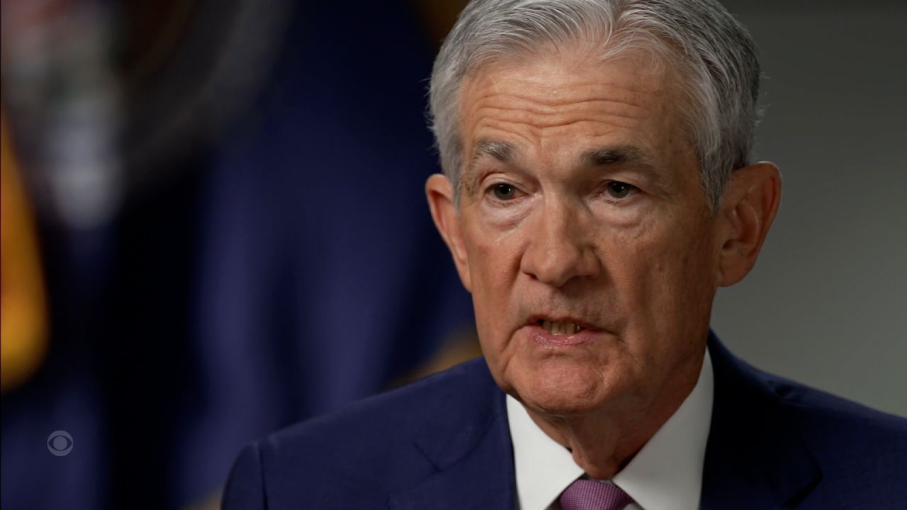 Federal Reserve Chair Jerome Powell appears on CBS' "60 Minutes" on Sunday, February 4.