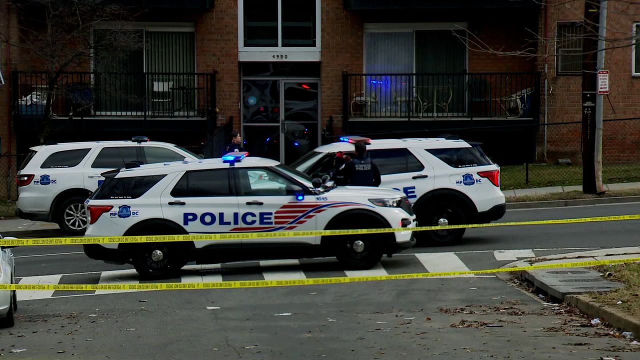 Three officers were wounded in a shooting Wednesday in Washington, DC, police said.