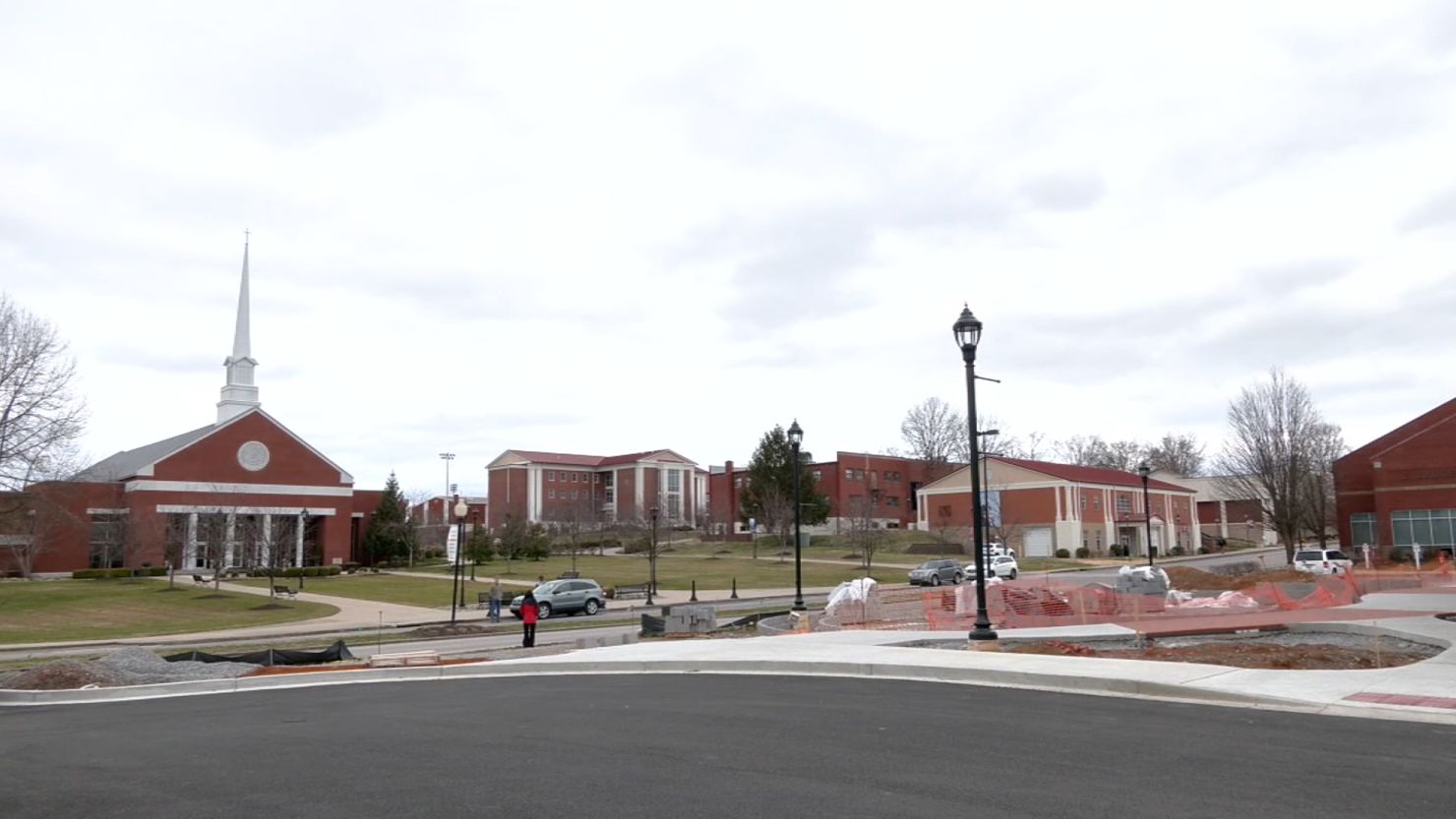 Campbellsville University's campus was on lockdown Saturday after the death of a student.