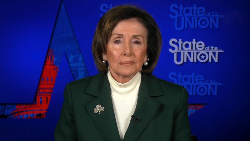 Nancy Pelosi praises Chuck Schumer\'s call for new election in Israel as an act of love for the country