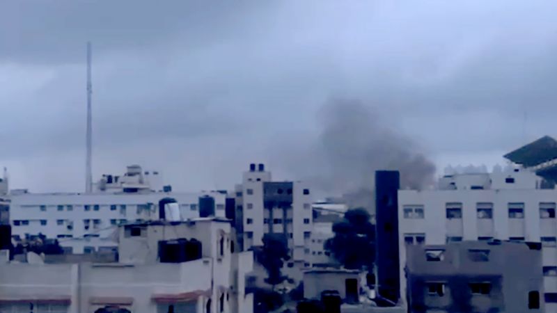 Israeli military launches new raid at Gaza’s largest hospital, once the epicenter of the fighting