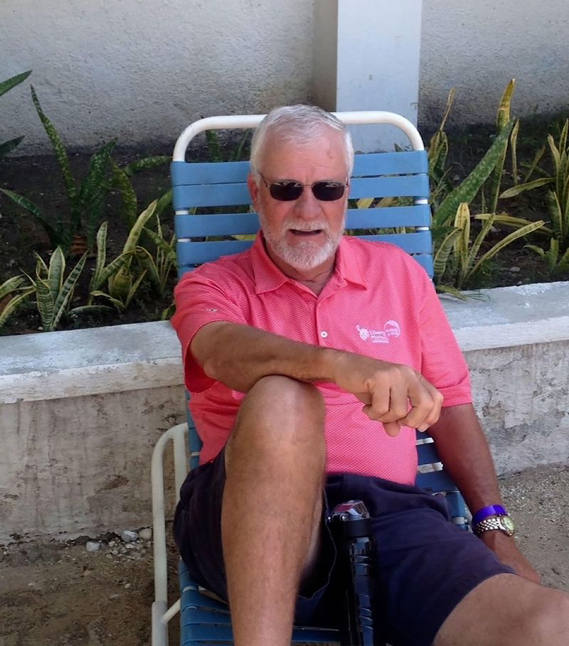 Boyce Young, seen here in an undated picture, was doing aid work in Haiti.