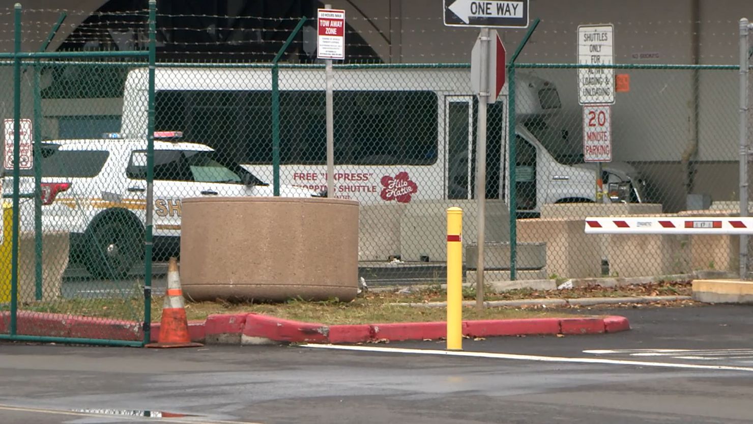 Several people were hit by a shuttle bus in Honolulu on Friday.
