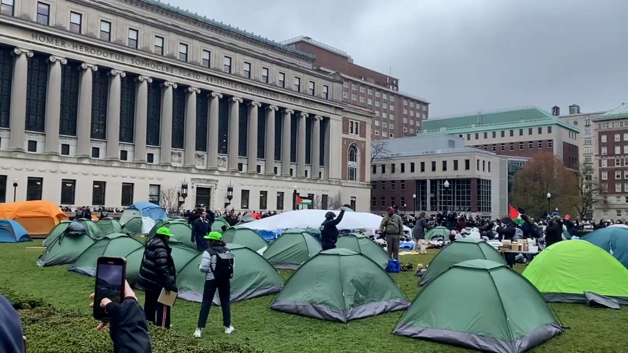 The NYPD entered Columbia University on Thursday, April 18, to disperse a pro-Palestine protest on campus.