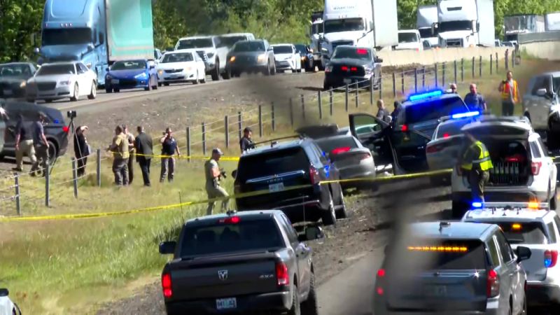 Washington state officials identify second body found at ex-officer’s home as girlfriend and mother of kidnapped child