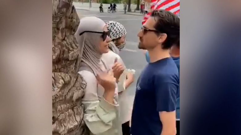 Arizona State University said it is investigating a postdoctoral research scholar, Jonathan Yudelman, after a video showed him confronting and cursing at a woman wearing a hijab.