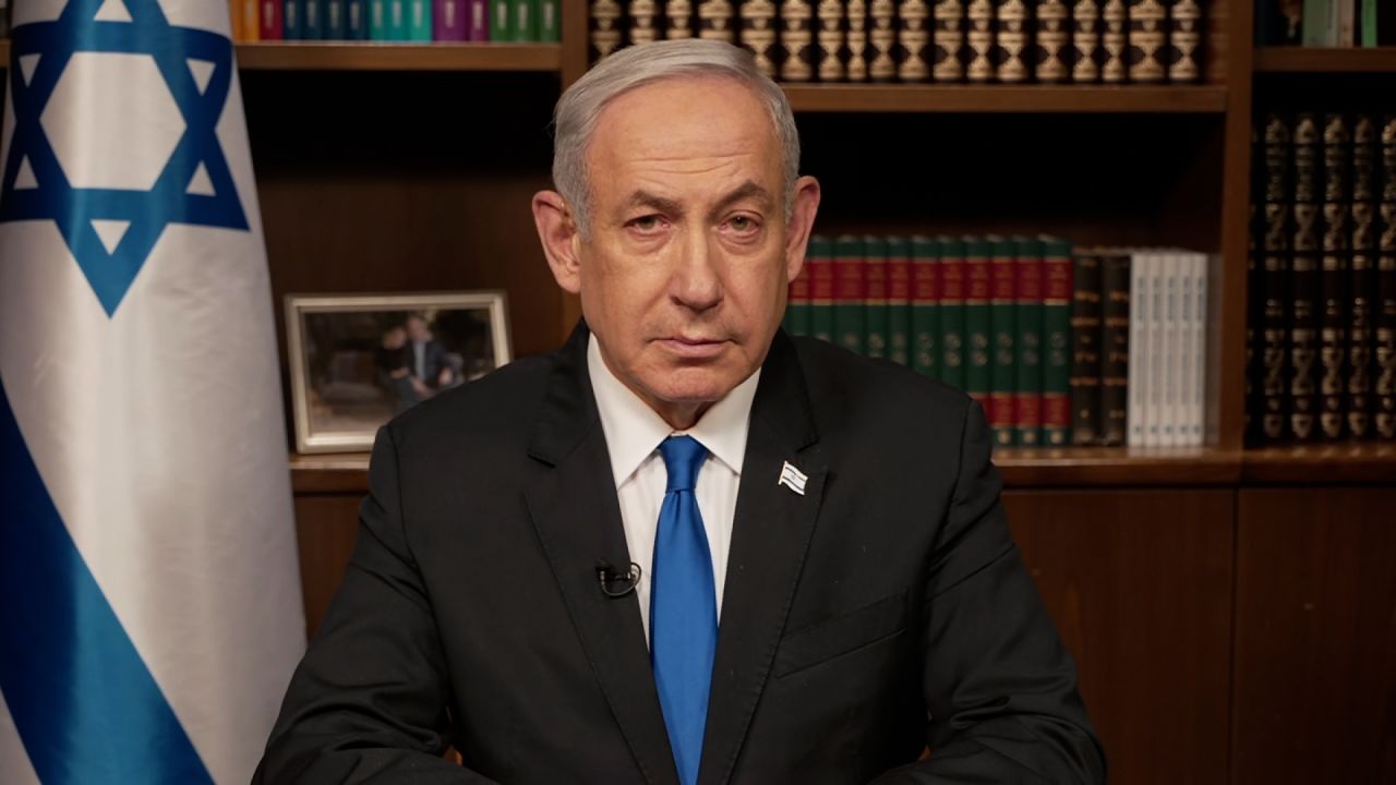 Israel's Prime Minister Benjamin Netanyahu is interviewed by CNN's Jake Tapper on Tuesday, May 21.