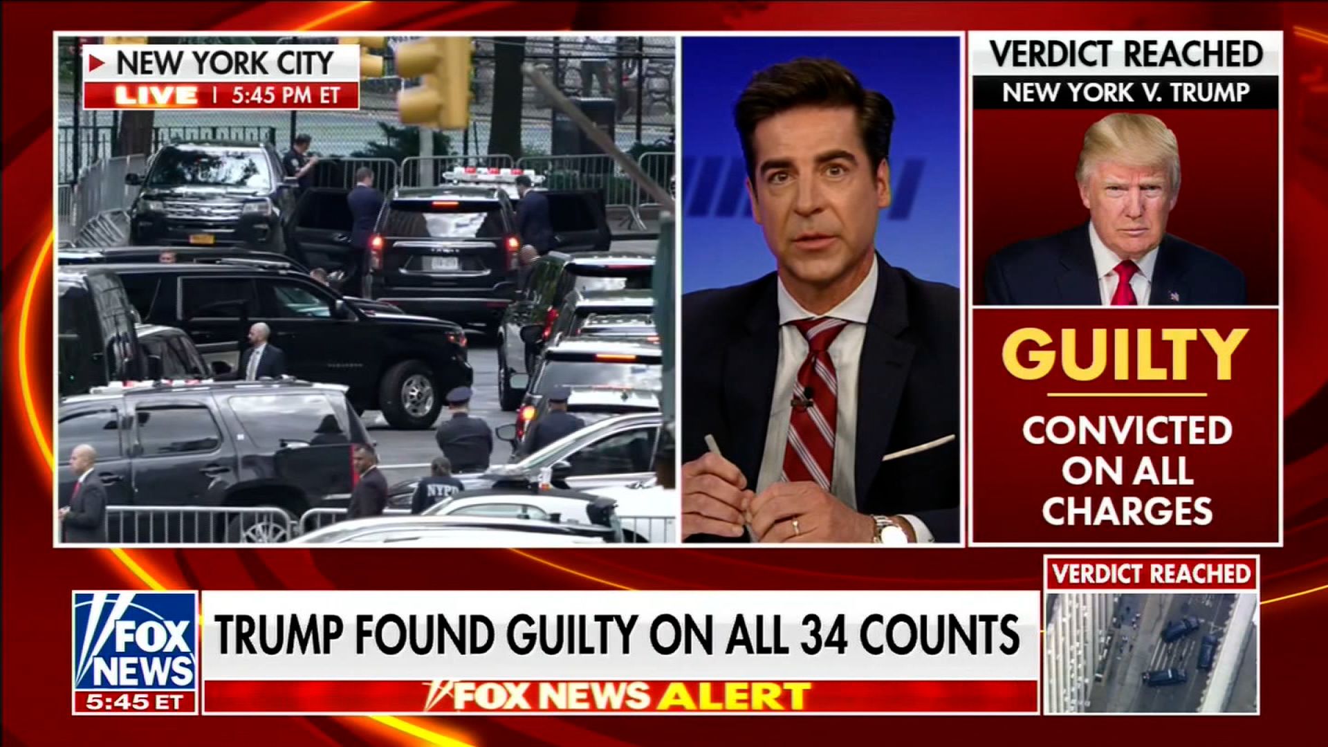 See how Fox News covered Trump's guilty verdict