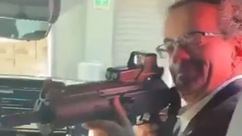The UK ambassador to Mexico, Jon Benjamin, was fired earlier this year after a video shared on social media showed him pointing a rifle at a local embassy employee, the Financial Times reported on Friday.