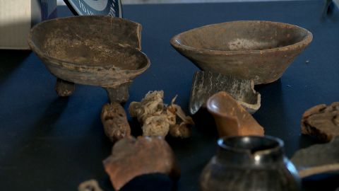 From Seattle to Mexico, soon, pieces of pottery and other household items that are thousands of years old will be headed home.<br /><br /><br /><br /><br />On Tuesday, at the Mexican consulate in Seattle, Homeland Security Investigations special agents started unwrapping an unsuspecting box.<br /><br /><br /><br /><br />Inside, wrapped in tissue paper sat artifacts estimated to be thousands of years old.