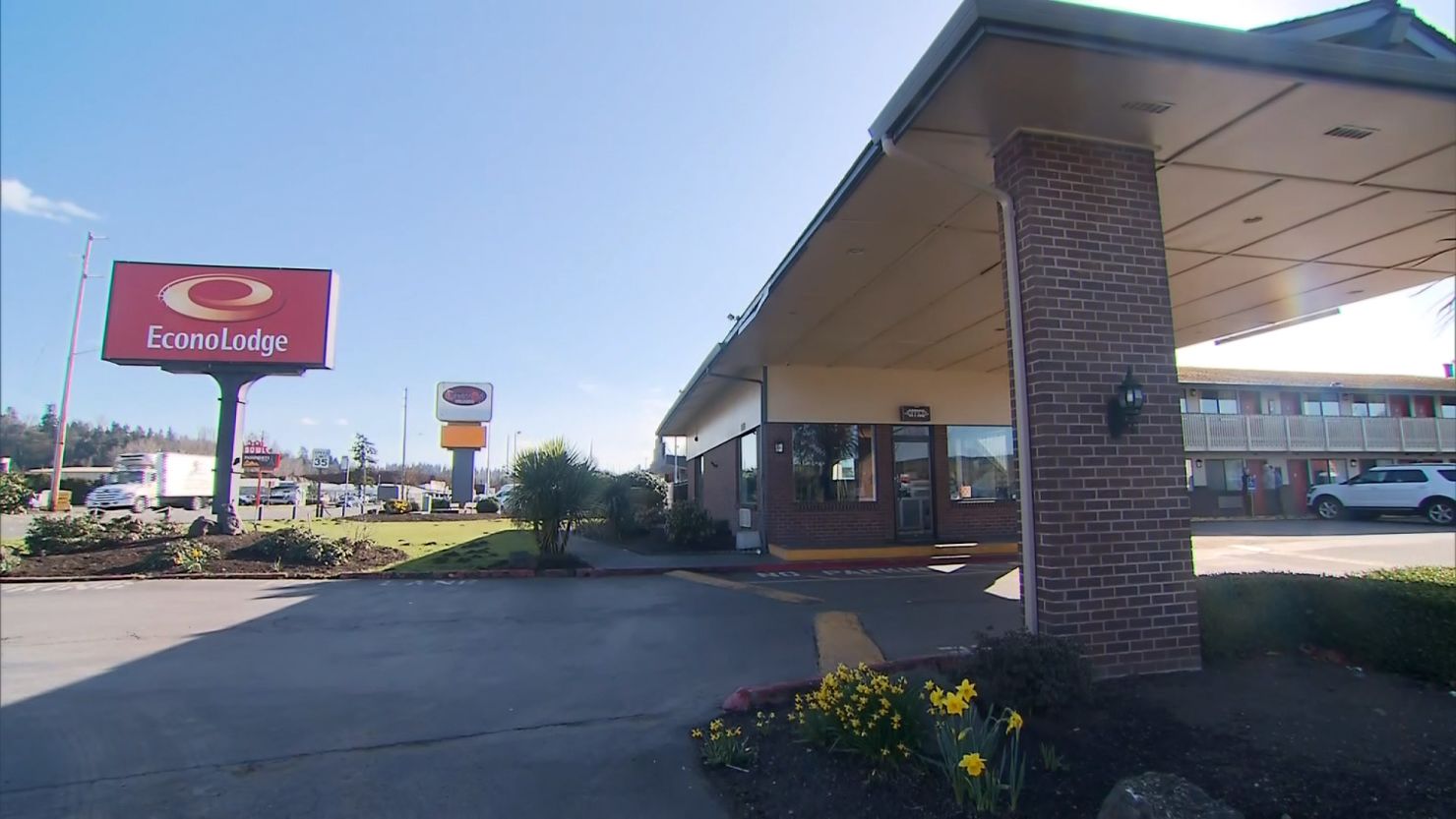 A guest sustained burns from a shower at the Econo Lodge in Erlanger, Kentucky, according to a lawsuit.