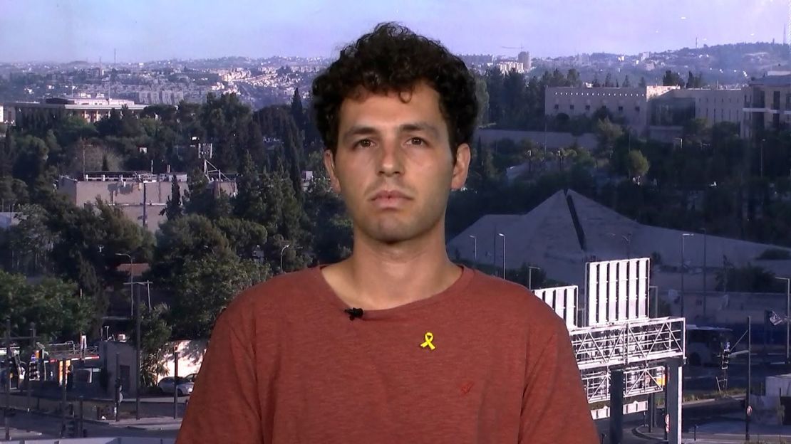 Yuval Green, a former Israeli paratrooper, speaks to CNN.